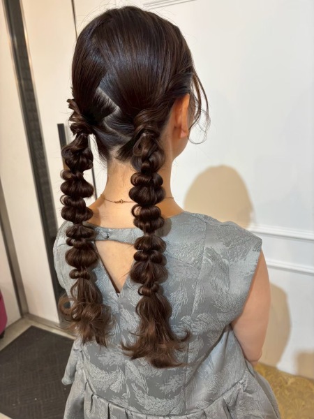 外ロケ編みおろしアレンジ特集⭐︎ヘアメイクスタイリスト\\Nagai//