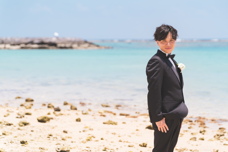 主役は新婦様だけじゃないですよ!新郎様のソロショット集☆彡