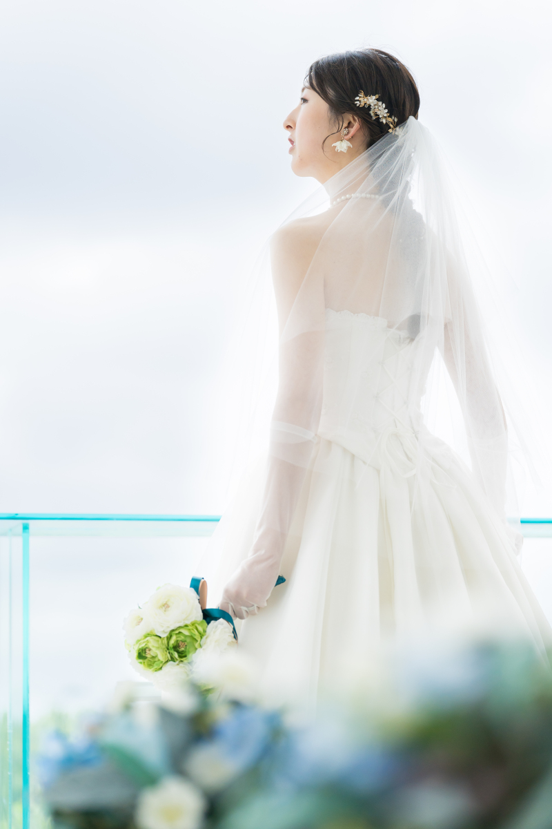 ドレス+アイテムでよりおふたりらしく！