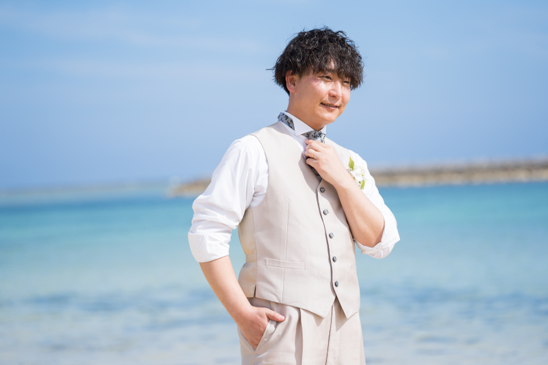 主役は新婦様だけじゃないですよ!新郎様のソロショット集☆彡