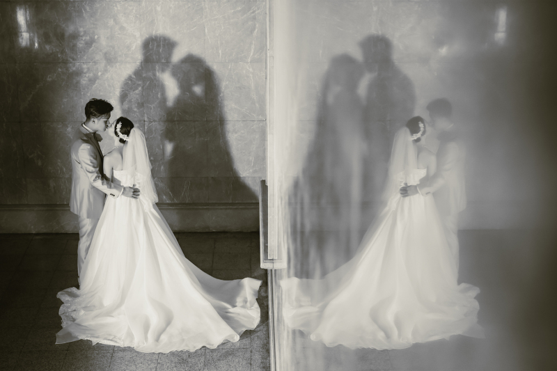 モノクロウェディングフォトが映えるロケーションって？