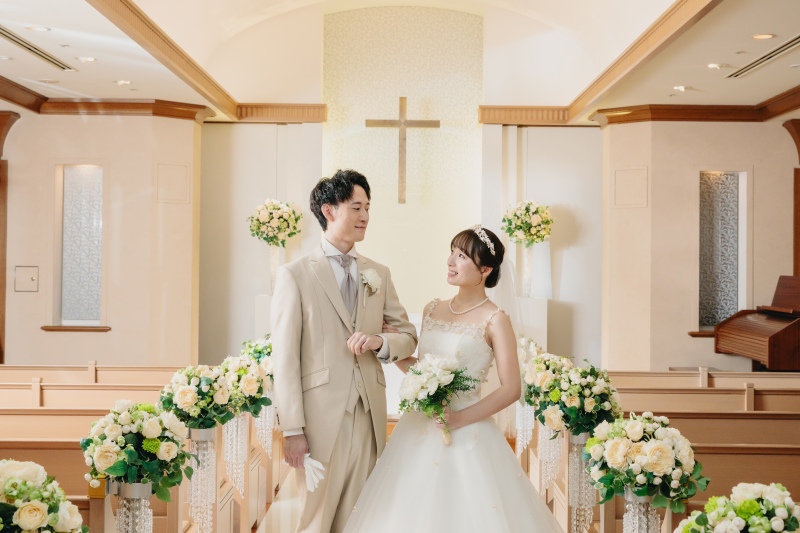 【チャペルフォト】関東25箇所&時期も選べる本格チャペルで"写真で残す結婚式"