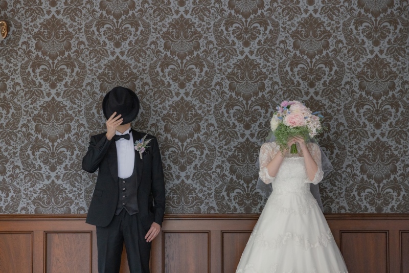 ひそかに人気！　洋館で撮るレトロなウェディングフォト