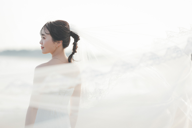 花嫁の特権「ベール」を最大限引き出すウェディングフォトアイデア