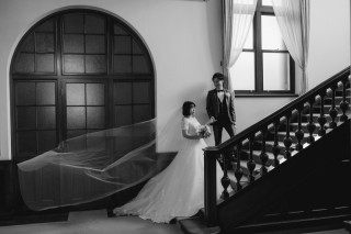 モノクロウェディングフォトが映えるロケーションって？