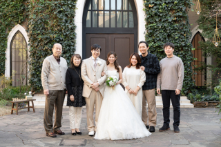 家族と一緒に撮るフォトウェディングで、今しかできない思い出作り！