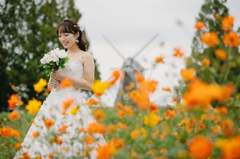 【ヘアメイクアテンド】髪型や衣装崩れの心配なく撮影いただけます！