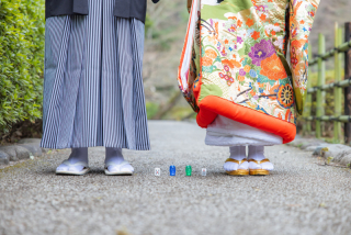 センス抜群!「遠近法」でオシャレなウェディングフォトを