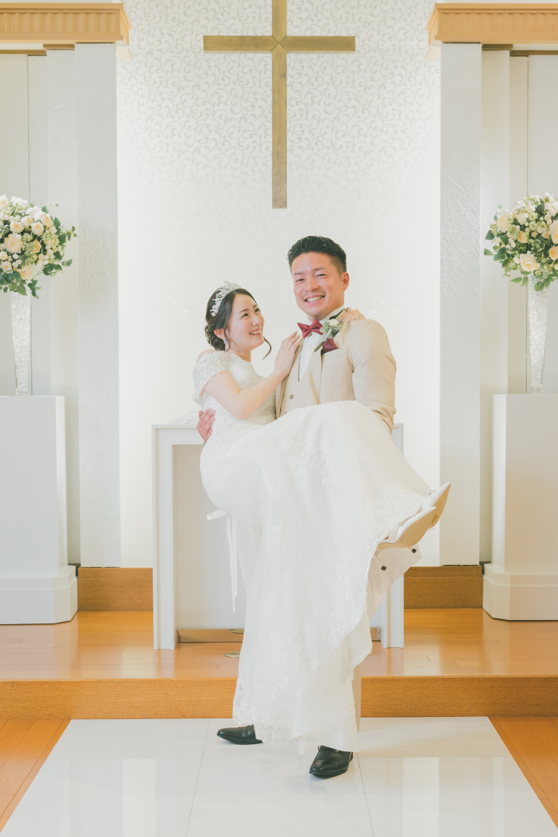 憧れのチャペルウェディングをお写真に残していきましょう！
