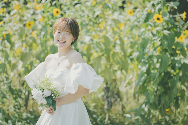 【ヘアメイクアテンド】ヘアセット、衣装くずれの心配なく撮影できる!