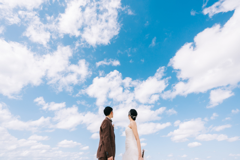 夏の沖縄で、ふたりの思い出の一枚を。