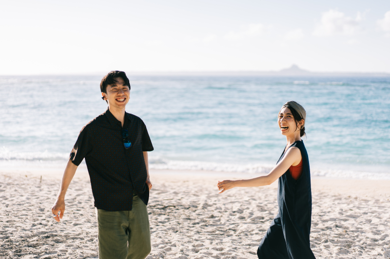 沖縄版アダムとイブ ~古宇利島~