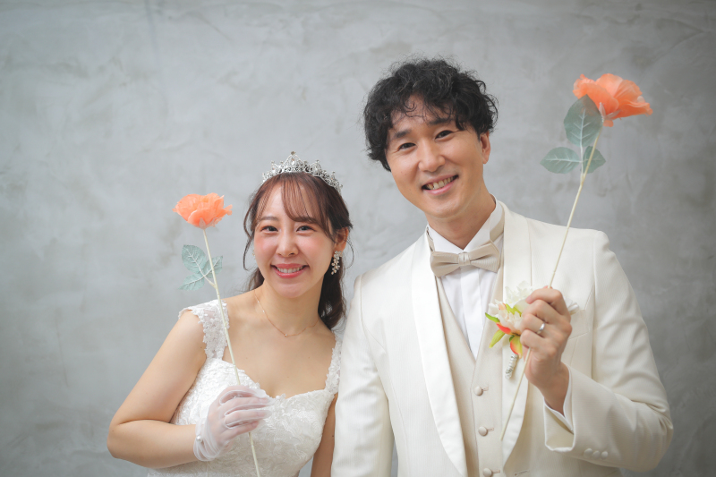 前撮りで生まれる“自然な笑顔”