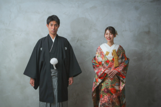 和装フォトで残す、日本らしい結婚写真