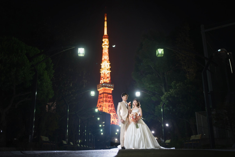 【ロケ地選びのコツ】東京でおふたりらしい写真を撮るために