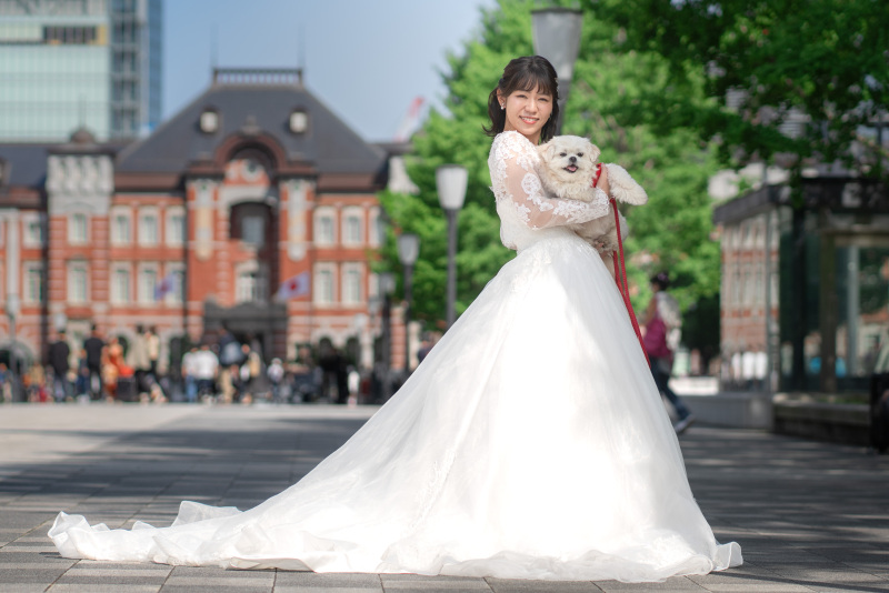 【雨や曇りの日でも楽しむ撮影アイデア】幻想的な東京フォトウェディング