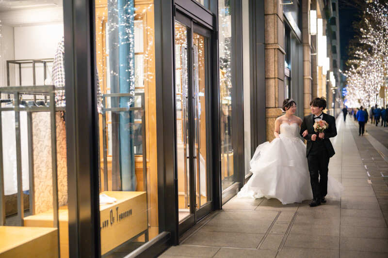 【冬の髪悩みを解消】ふんわりまとまる花嫁ヘア