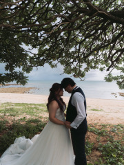 新郎様のヘアセットはオプションです〜！