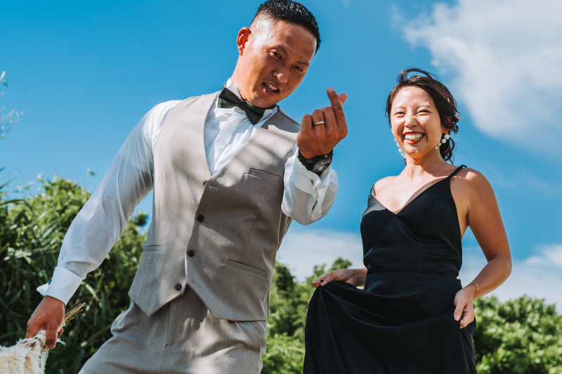 自然体なお二人を撮影します!