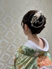 色打掛ヘアスタイル紹介♪