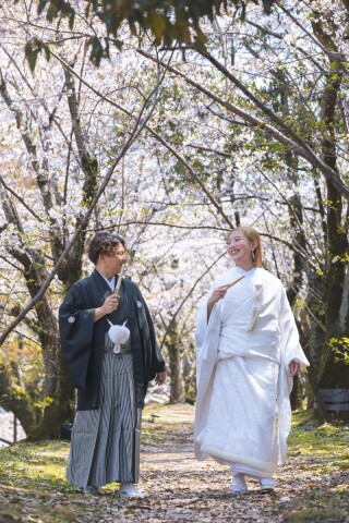 広島城で桜も撮れちゃった！