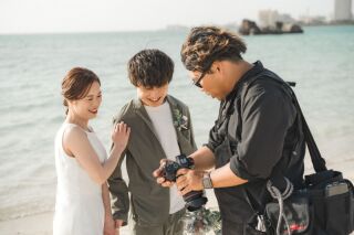 撮影中のオフショット♪