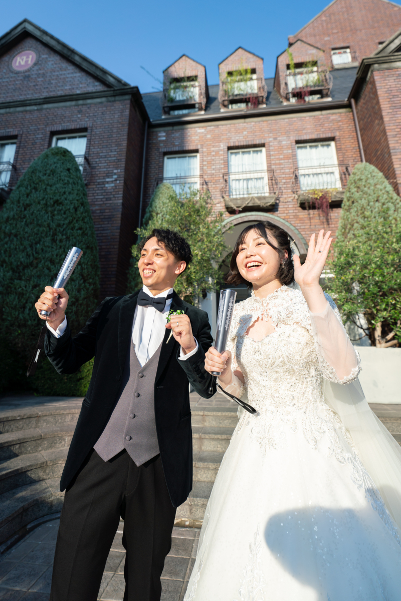 おふたりの個性を演出、アイテムフォト