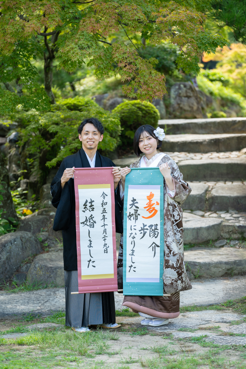 おふたりの個性を演出、アイテムフォト