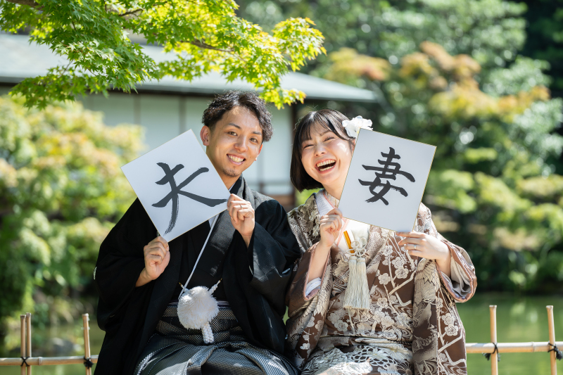 おふたりの個性を演出、アイテムフォト