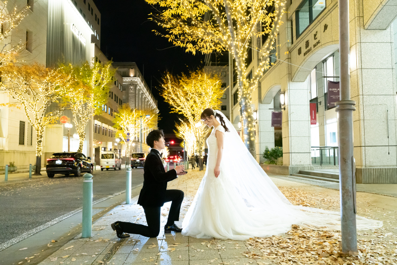 神戸のフォト名所、旧居留地が、イルミネーションに輝く美しい期間☆☆☆！