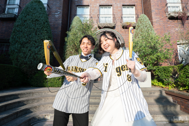 おふたりの個性を演出、アイテムフォト