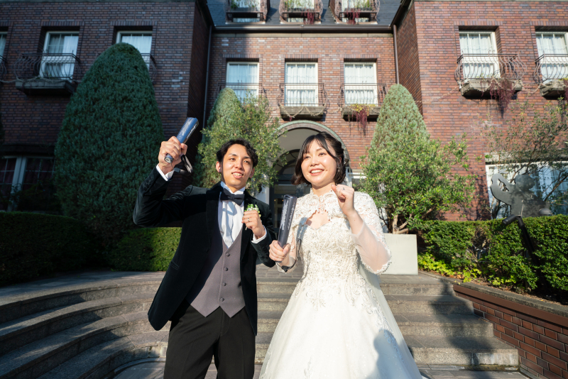 おふたりの個性を演出、アイテムフォト