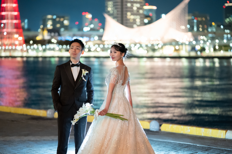 「ハーバーランド」で残す、おふたりだけの一枚☆