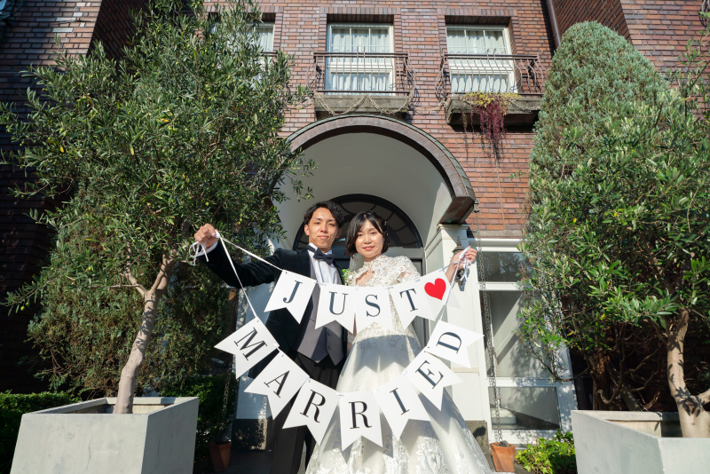 おふたりの個性を演出、アイテムフォト