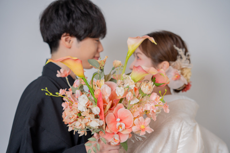 夫婦二人で撮るから楽しい！和装フォトウェディングのポーズ集