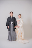 2月の結婚式前撮りは寒さを忘れる「暖かな貸切スタジオ」で。補正データも全納品