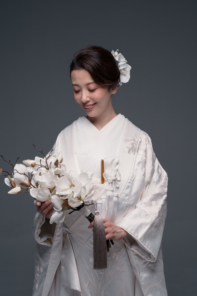 【WASOU ArtB】シロホリの空間で花嫁様を引き立てるプロのこだわりショット