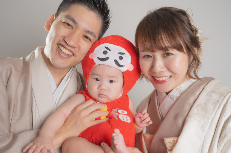 パパママ必見！お子様との和装セルフフォトは最&高の家族写真