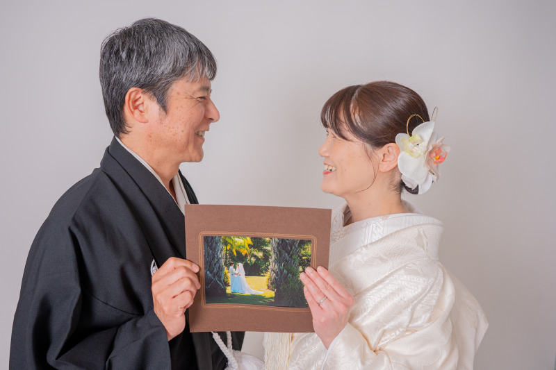 【銀婚式アニバーサリー】和装で残す特別な記念写真