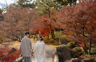 紅葉にあう和装特集♪