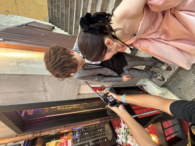 【撮影風景】ポージングが不安でも大丈夫！