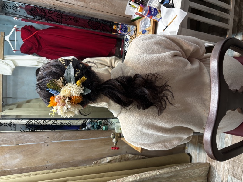 【撮影風景】お支度中！