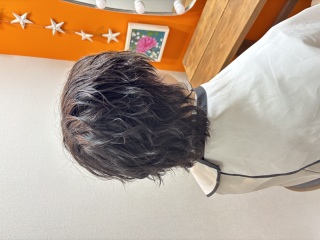 【撮影風景】新郎様もヘアセット♪