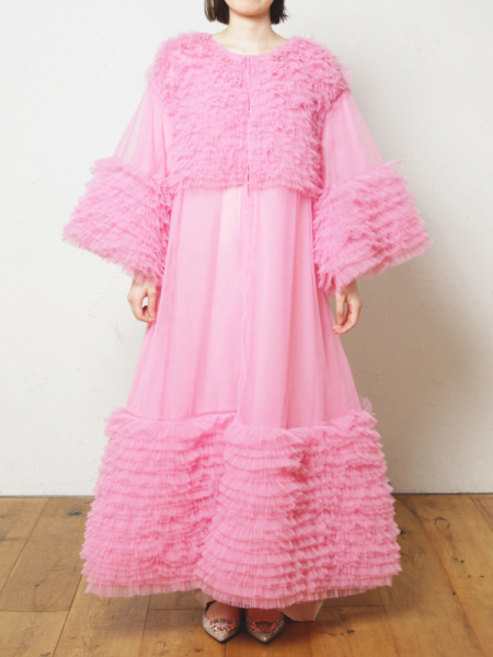 映えるチュールの色遊び|ピンク・オレンジ・レッドで作る3つの表情