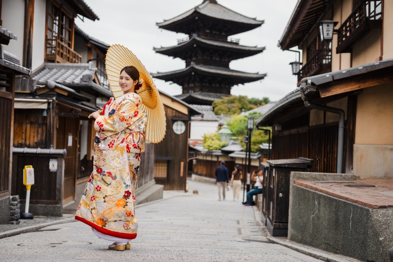 撮影スポット✽.。.:*・゚八坂の塔