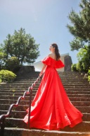 風と光を感じて。昼の弓張の丘で叶えるナチュラルフォト