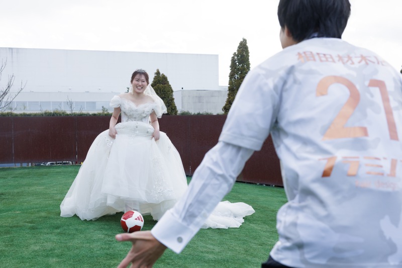 ふたりらしさを主役にしたウェディングフォト