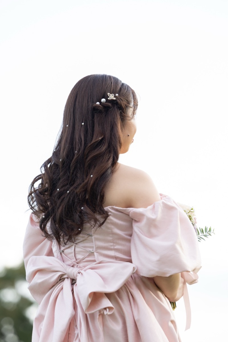 キュートなハーフツインアレンジ！