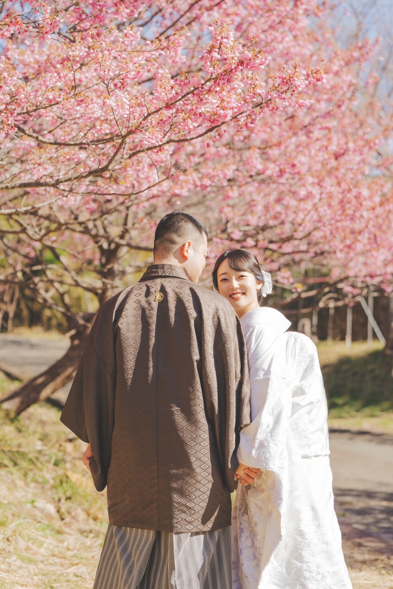 【河津桜】和装ロケーション