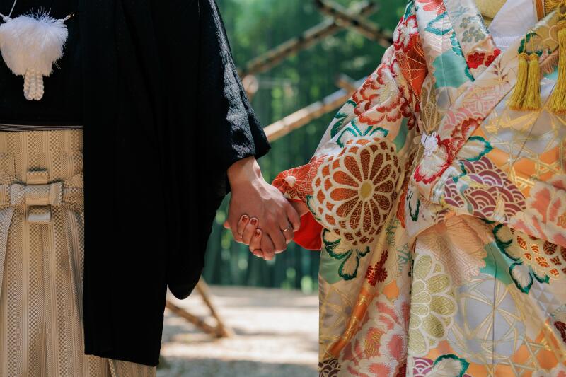 竹林がキレイな若竹の杜